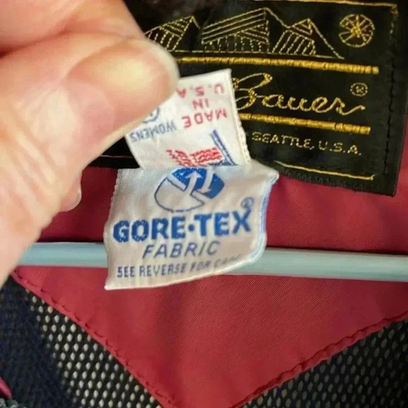 VTG 1980’s Eddie Bauer Jacket w/attachable hood SZ L Made in the USA - Picture 4 of 8